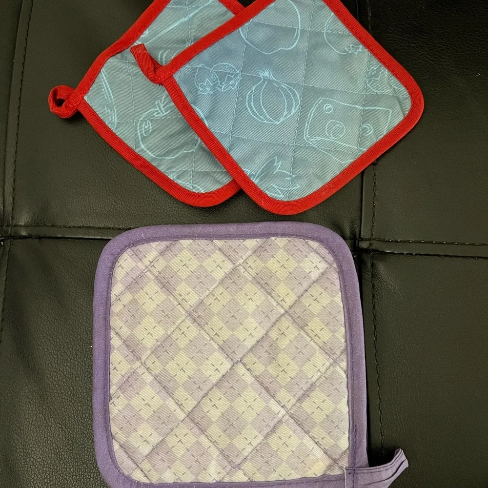 Oven Mitts and Pot Holders 4pcs Set, Bake Accessories